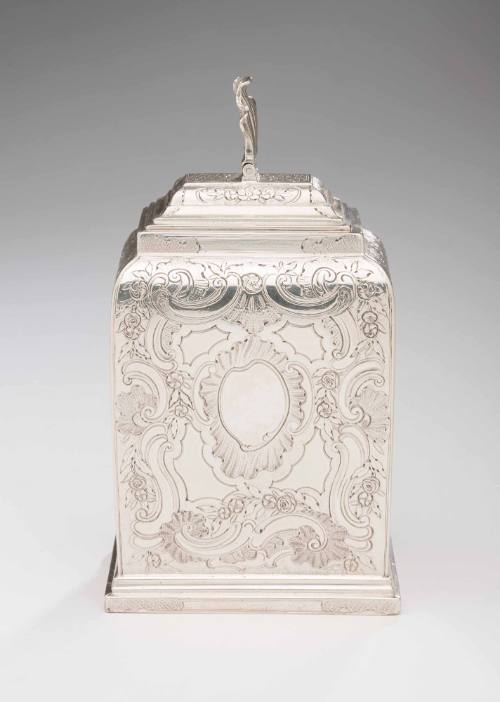 1937-153,2A-C, Tea Caddy