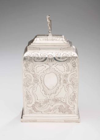 1937-153,2A-C, Tea Caddy
