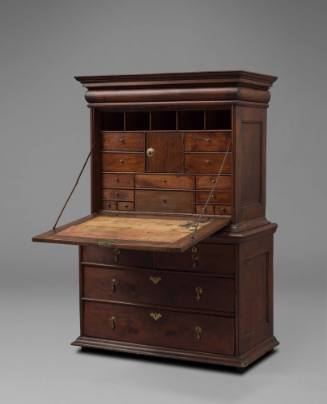 1960-667, Desk and Bookcase