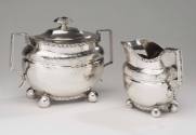 2012-161,1&2, Cream Pot and Sugar Dish