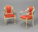 2020-170,1,  Armchair shown with 2020-170,2,  Armchair