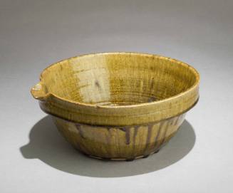 2021.900.3, Kitchen Bowl; Milk Pan