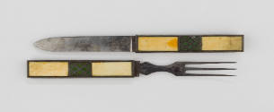 2009-158,1&2, Travelling Fork and Knife Set