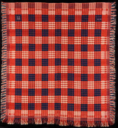 2022.609.3, Woven Coverlet