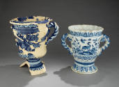 2022-34, Flower Container. Shown with Flower Container OBJ-16JA-00008