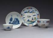 1974-185; 8&10 Cup and Saucer and 1975-144, 2a&b Cup and Saucer