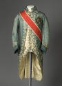 2023-21,1-3, Suit; coat; waistcoat; breeches. Shown with 2023-22 Order of Saint Stanislaus Ribb…