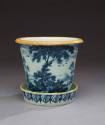 1956-417,a&b, Flower Pot and Stand