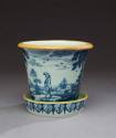 1956-417,a&b, Flower Pot and Stand
