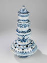 1954-923,A-E, Tiered Flower Container