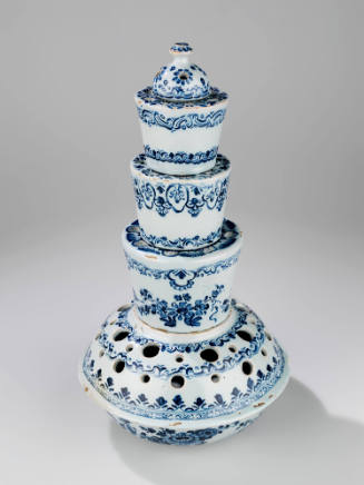 1954-923,A-E, Tiered Flower Container