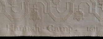 1974-96, Woven Coverlet