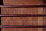 1988-437, Desk and Bookcase