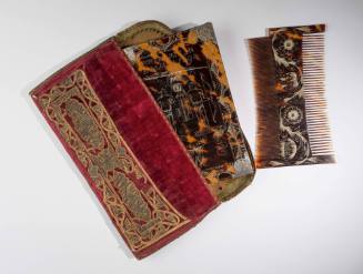 1958-72,1-3, Comb, Shell Case, and Silk Case