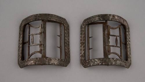 1957-16,1&2, Shoe Buckles
