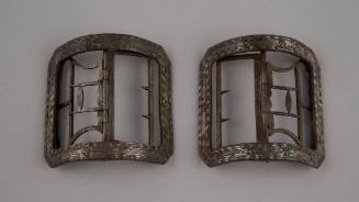 1957-16,1&2, Shoe Buckles
