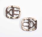 2018-130a&b, Garter Buckles