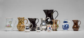 Group of Creamers and Jugs: 2005-244; 1993-305; 2005-141; 1973-187; 2020-135; 1963-131; 1978-70…