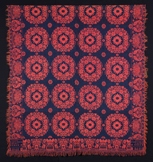 1983.609.4, Woven Coverlet
