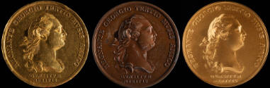 Botetourt Medal Groupoing 1982-205, 1985-23 (R), 2006-87,15