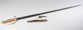 2024-204,A&B, Regimental Sword and Partial Scabbard