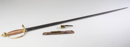 2024-204,A&B, Regimental Sword and Partial Scabbard