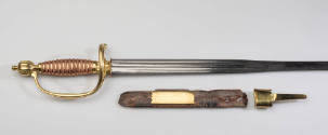 2024-204,A&B, Regimental Sword and Partial Scabbard