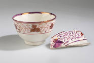 2025-57, Teacup and AF-14.41.129 Ceramic Fragment