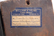 2025-111,A-E, Tall Case Clock