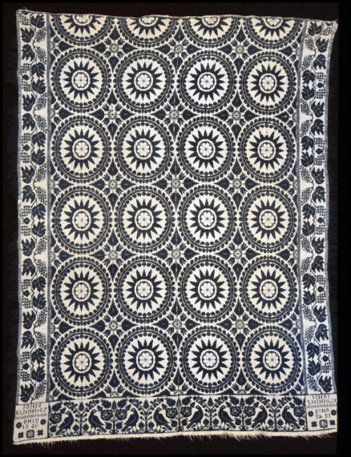 1978.609.3, Woven Coverlet