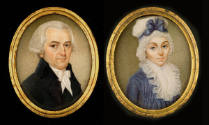 2007-45,1 and 2007-45,2 Miniature Portraits