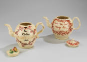 2025-133,A&B, Teapot and 1953-417,A&B, Teapot