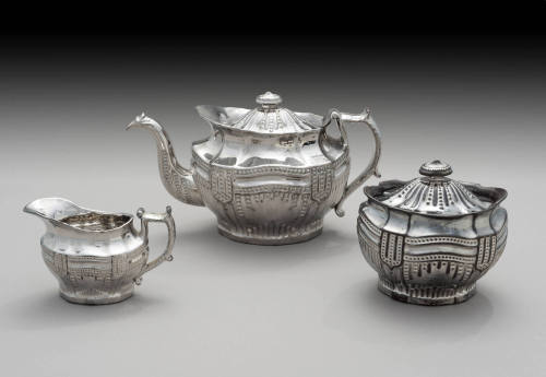 2015-135,1-3, Tea Set (1-Teapot, 2-Cream Jug, 3-Sugar Dish)
