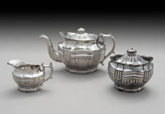 2015-135,1-3, Tea Set (1-Teapot, 2-Cream Jug, 3-Sugar Dish)