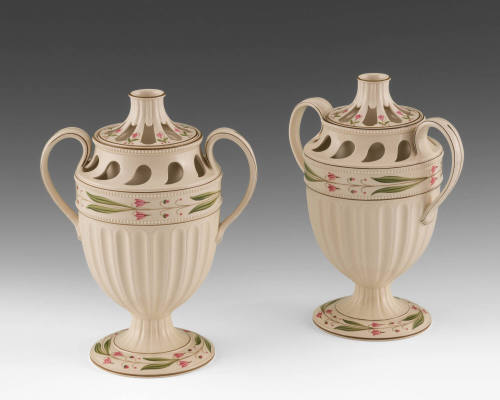 2015-157,1A&B and 2A&B, Bough Pots