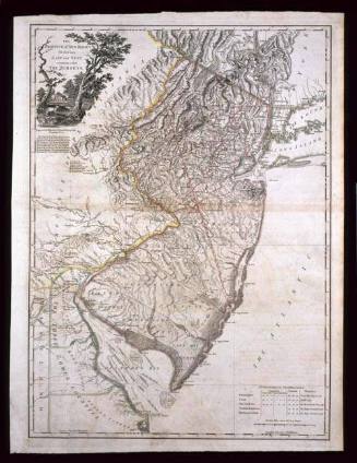 THE/ PROVINCE of NEW JERSEY,/ Divided into/ EAST and WEST,/ commonly called/ THE JERSEYS.